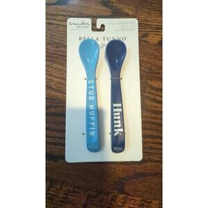 Bella Tunno Boy's Silicone Spoon Set NEW